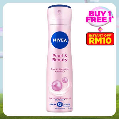 NIVEA Deodorant Pearl Beauty Spray 150ml