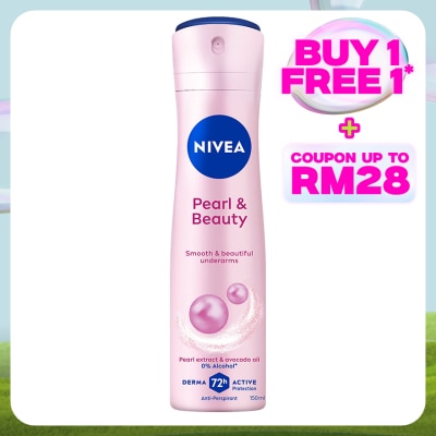 NIVEA Deodorant Pearl Beauty Spray 150ml