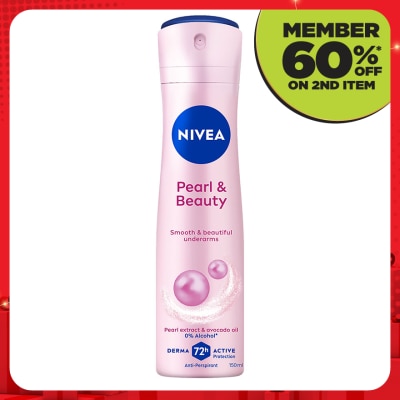 NIVEA Deodorant Pearl Beauty Spray 150ml