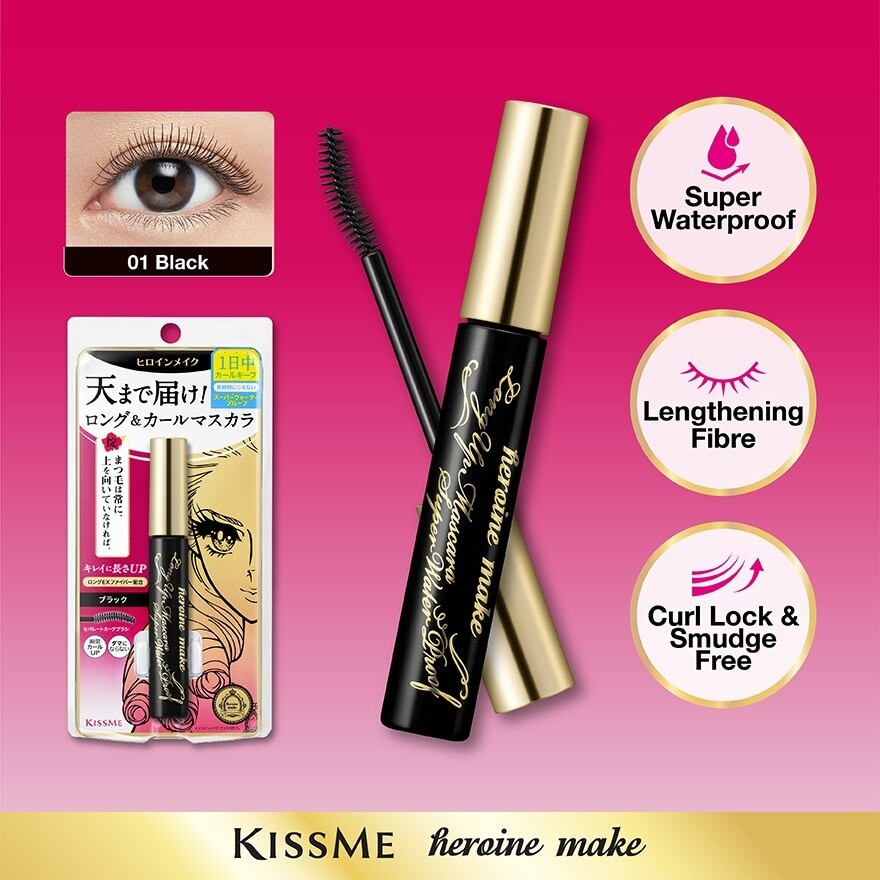 Heroine Make Long UP Mascara Super Waterproof 01