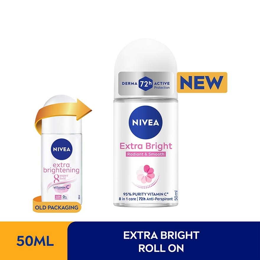 Deodorant  Extra Brightening Roll On TWP 2x50ml