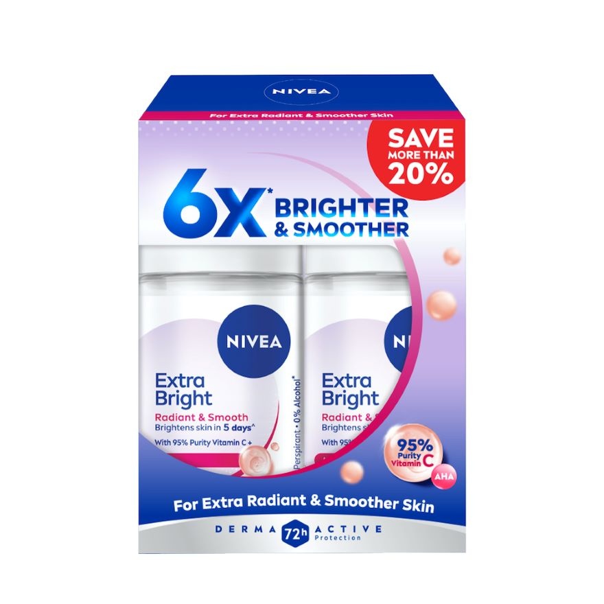 Deodorant Radiant & Smooth Roll On TWP 2x50ml image