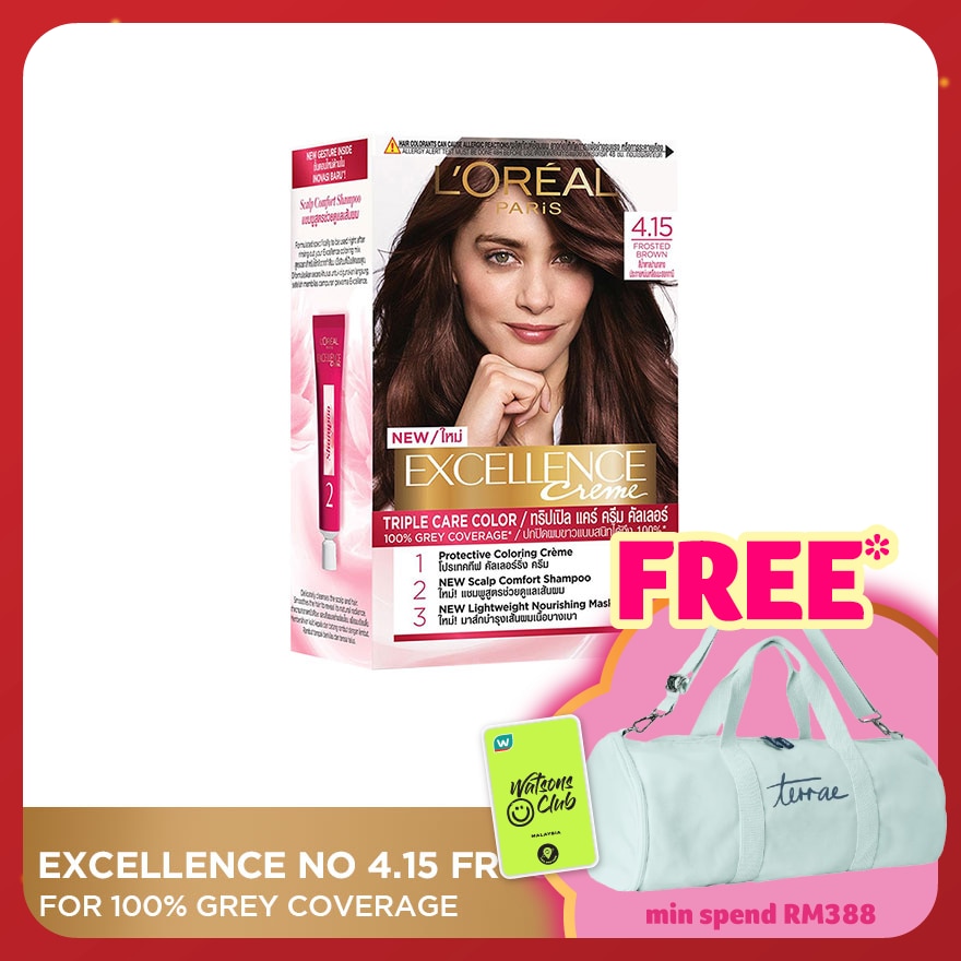 EXCELLENCE L'Oreal Excellence Creame Frosted Brown 4.15