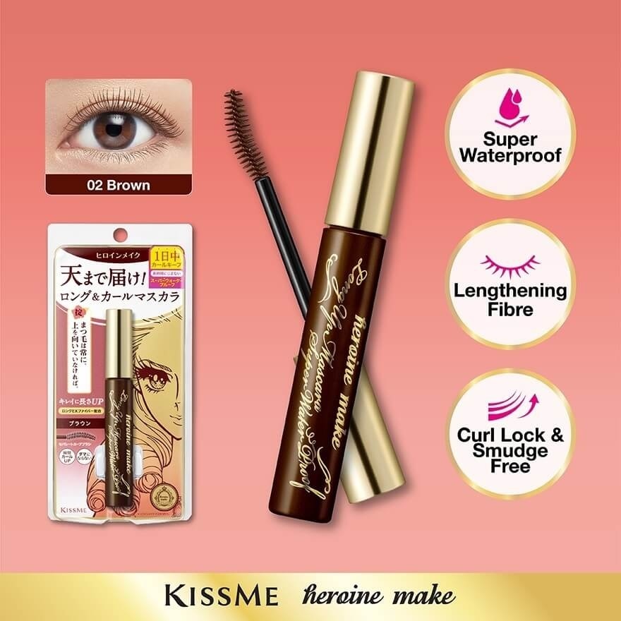 Heroine Make Long UP Mascara Super Waterproof 02