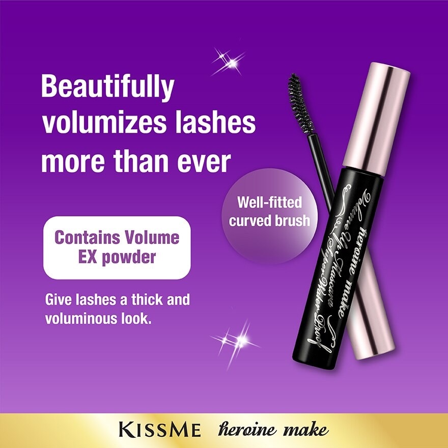 Heroine Make Volume UP Mascara Super Waterproof 01