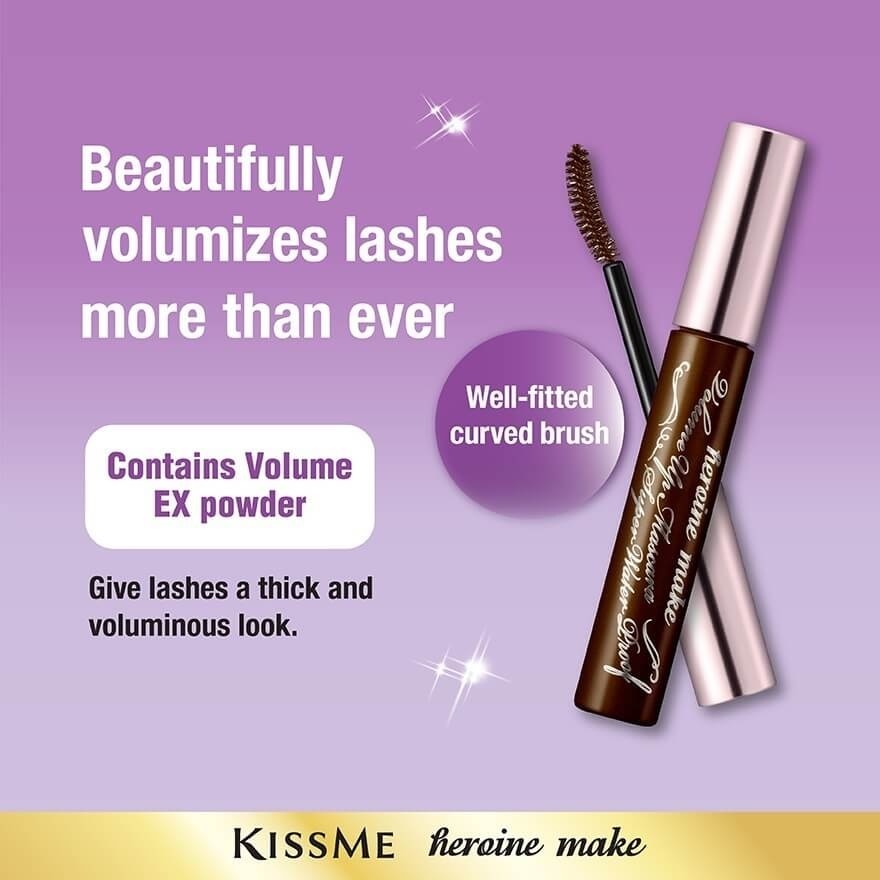 Heroine Make Volume UP Mascara Super Waterproof 02