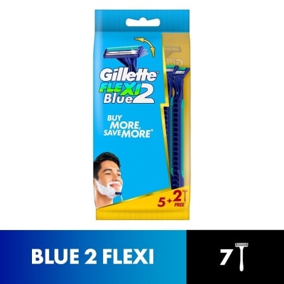 GILLETTE BlueII Plus Pivot Disposable Razor 5's