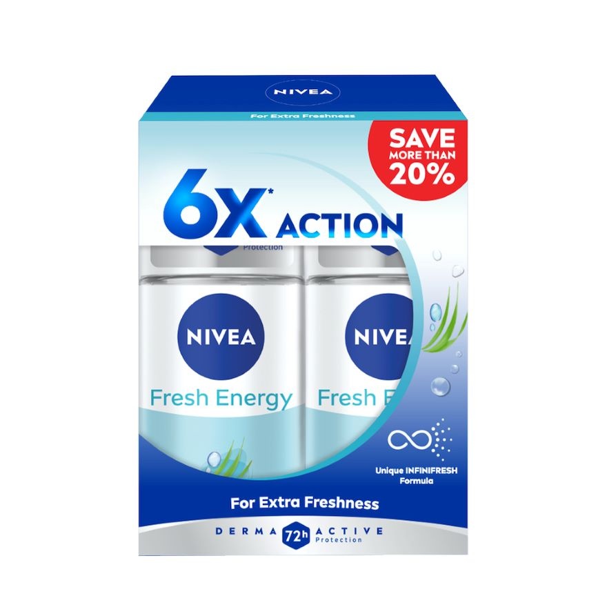 Deodorant Energy Fresh Roll On Twin Pack 2x50ml image