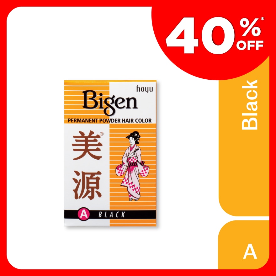 Bigen Powder Hair Dye Black A