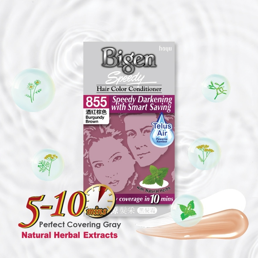 Speedy Hair Color Conditioner Burgundy Brown 1's