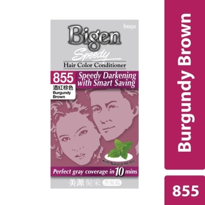 BIGEN Speedy Hair Color Conditioner Burgundy Brown 1's