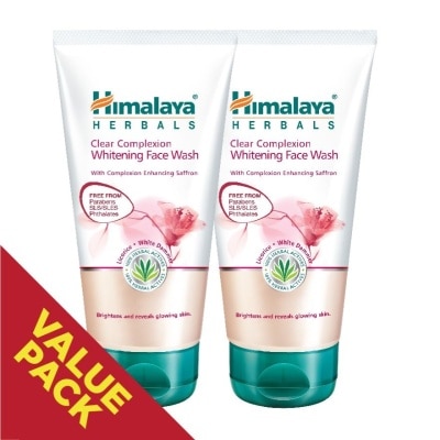 HIMALAYA Clear Complexion Whitening Face Wash 150ml X2