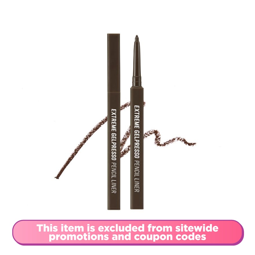 CLIO Extreme Gelpresso Pencil Liner 01 Black Brown