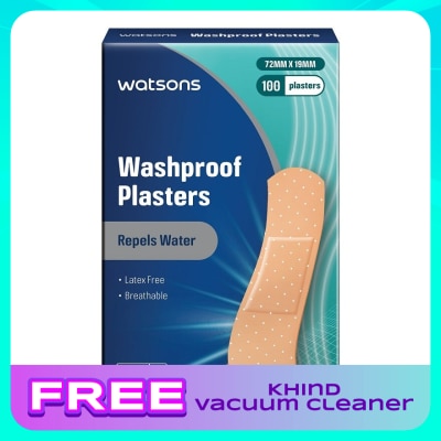 WATSONS Washproof Breathable Plasters 100's