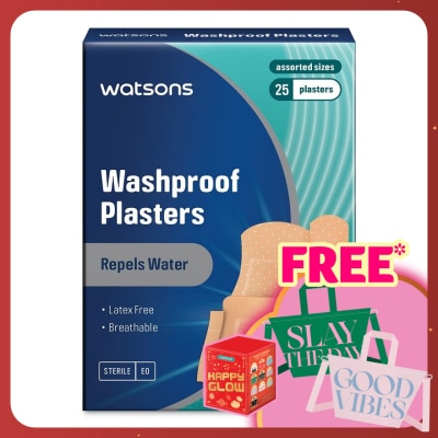WATSONS Washproof Plaster Assorted 25s