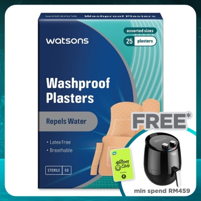 WATSONS Washproof Plaster Assorted 25s