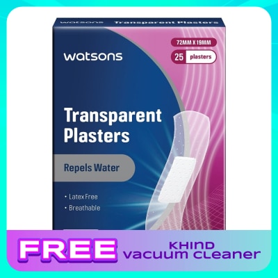 WATSONS Transparent Plasters 25's