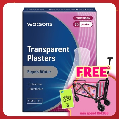 WATSONS Transparent Plasters 25's