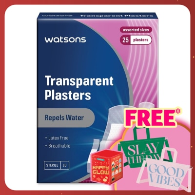 WATSONS Transparent Plaster Assorted 25s