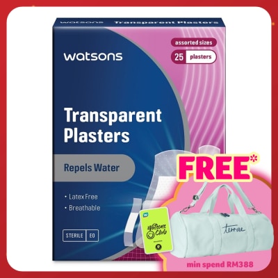 WATSONS Transparent Plaster Assorted 25s