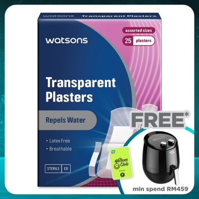 WATSONS Transparent Plaster Assorted 25s