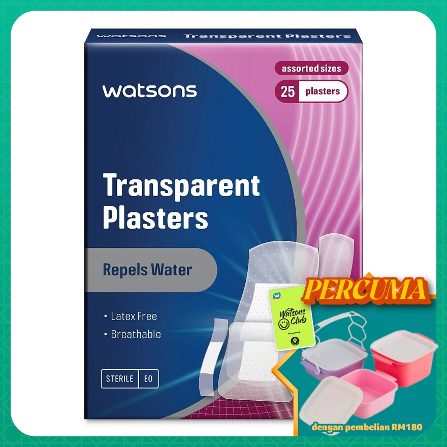 Transparent Plaster Assorted 25s