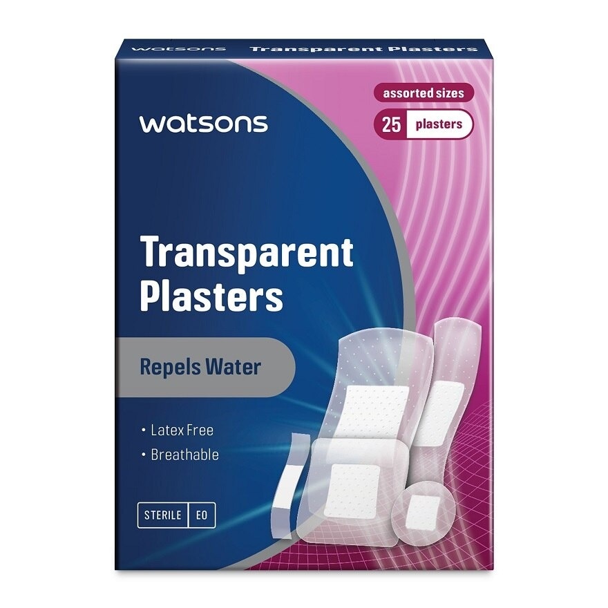 Transparent Plaster Assorted 25s