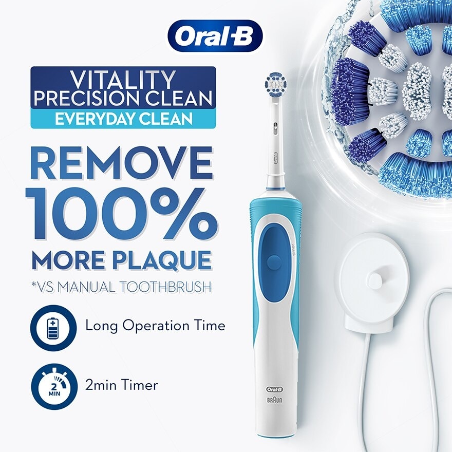 Vitality Precision Clean Toothbrush 1's