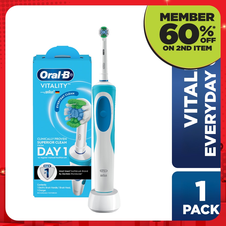 Vitality Precision Clean Toothbrush 1's