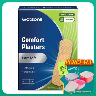 WATSONS - Comfort Extra Soft Plasters 20's