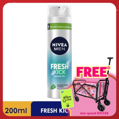 NIVEA FOR MEN Cool Kick Shaving Gel 200ml