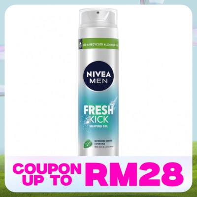 NIVEA FOR MEN Cool Kick Shaving Gel 200ml