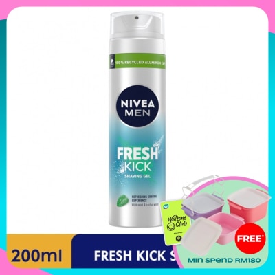 NIVEA FOR MEN Cool Kick Shaving Gel 200ml