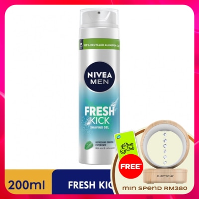 NIVEA FOR MEN - Cool Kick Shaving Gel 200ml
