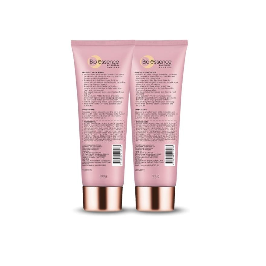 Bio-Gold Rose Gold Gel Cleanser 2X100g