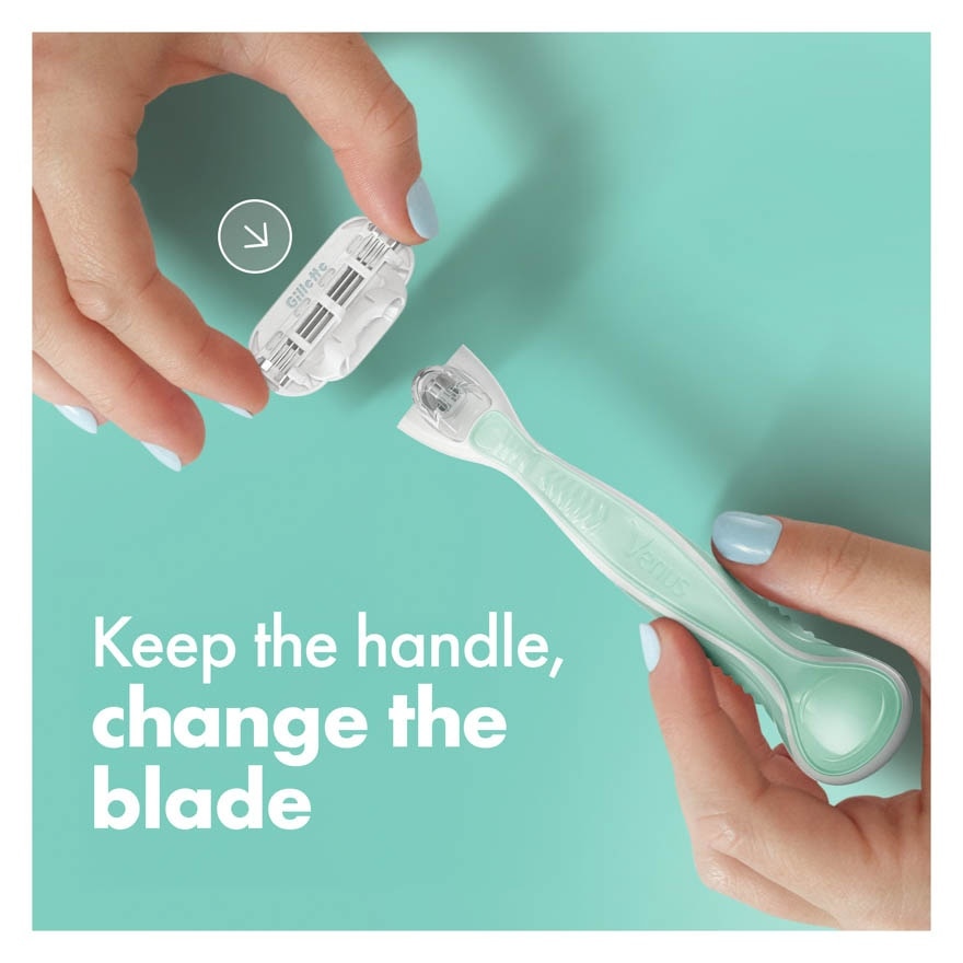 Venus Smooth Sensitive 1 Handle + 2 Blades