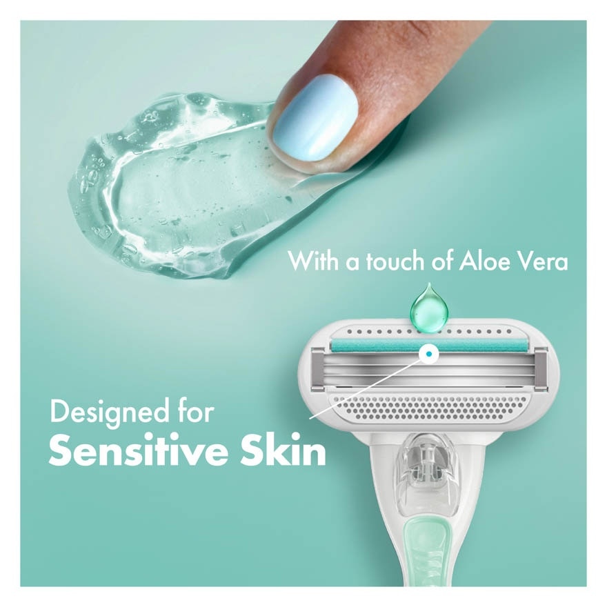 Venus Smooth Sensitive 1 Handle + 2 Blades