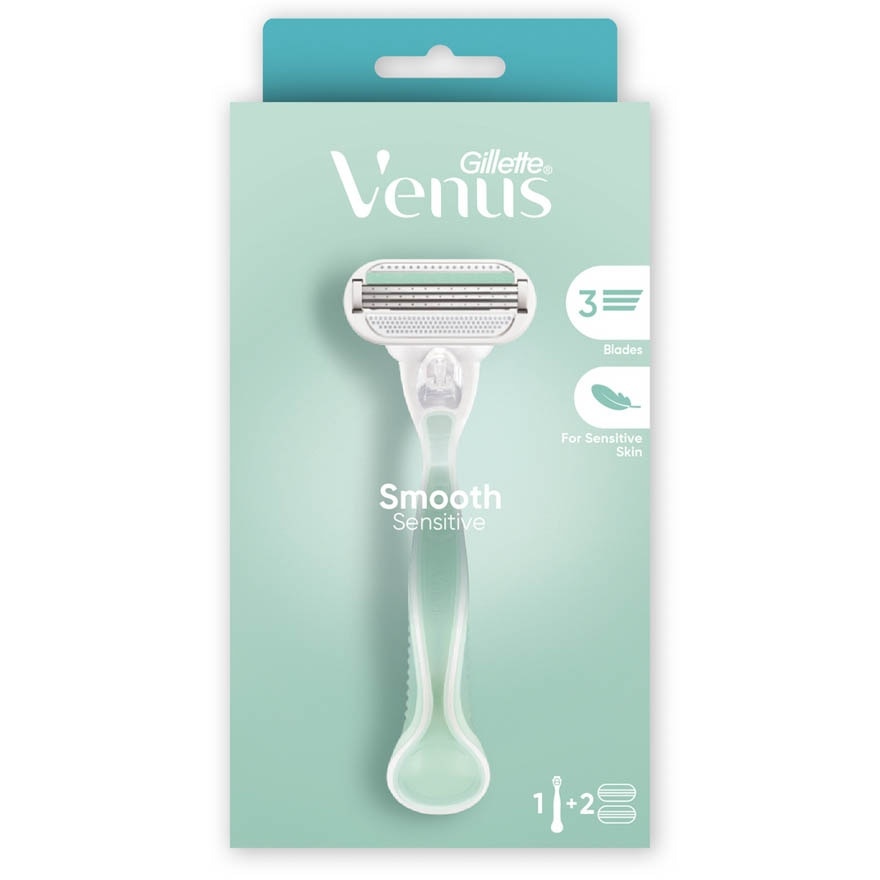 Venus Smooth Sensitive 1 Handle + 2 Blades