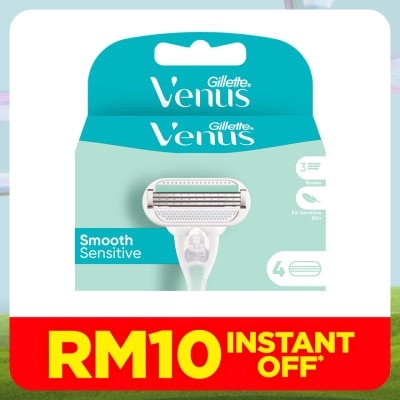 GILLETTE VENUS Venus Smooth Sensitive Razor Cartridges 4s