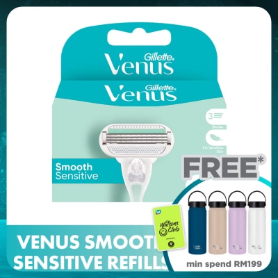 GILLETTE VENUS Venus Smooth Sensitive Razor Cartridges 4s