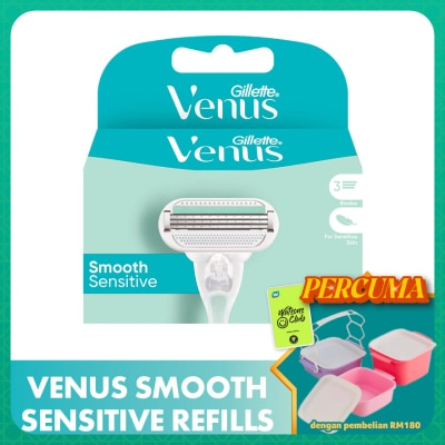 GILLETTE VENUS - Venus Smooth Sensitive Razor Cartridges 4s