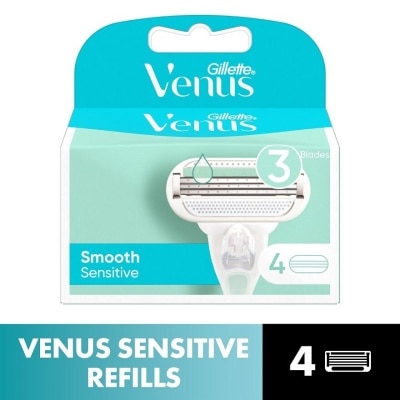 GILLETTE VENUS Venus Smooth Sensitive Razor Cartridges 4s