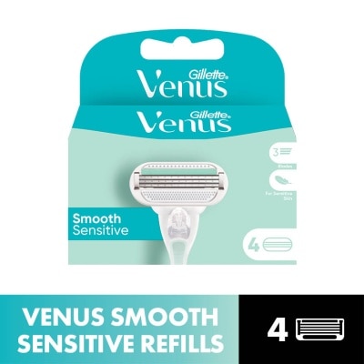 GILLETTE VENUS Venus Smooth Sensitive Razor Cartridges 4s