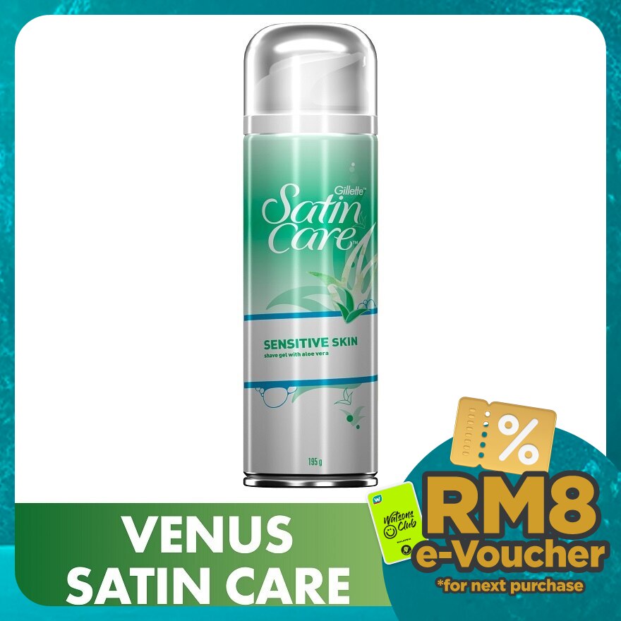 Venus SatinCare SensitiveSkin Shave Gel 195g