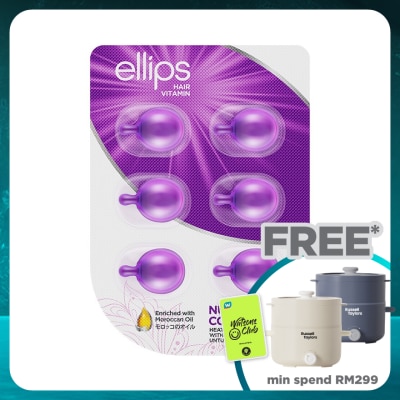 ELLIPS Hair Vitamin Nutri Color With Triple Care 6's