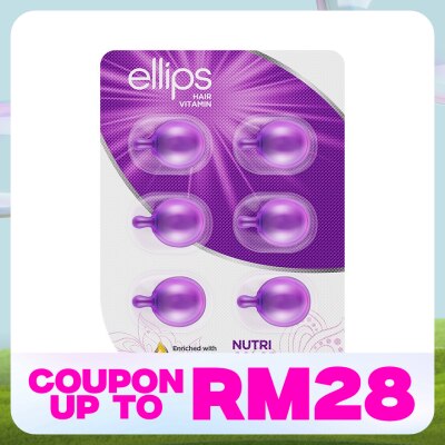 ELLIPS Hair Vitamin Nutri Color With Triple Care 6's
