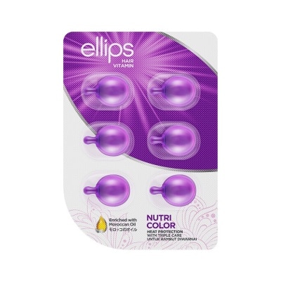 ELLIPS Hair Vitamin Nutri Color With Triple Care 6's