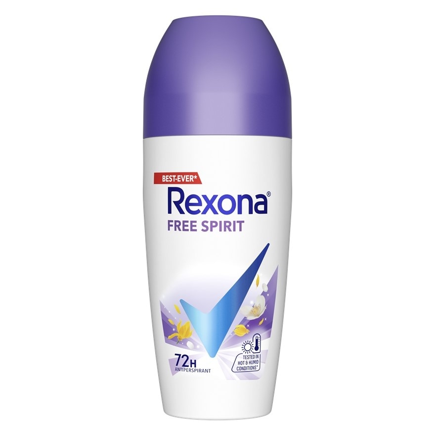 REXONA, Free Spirit Deodorant Roll On 45ml | Watsons Malaysia