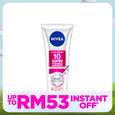 NIVEA Extra Bright 10 Super Vitamins & Skin Foods Serum In Lotion 70ml