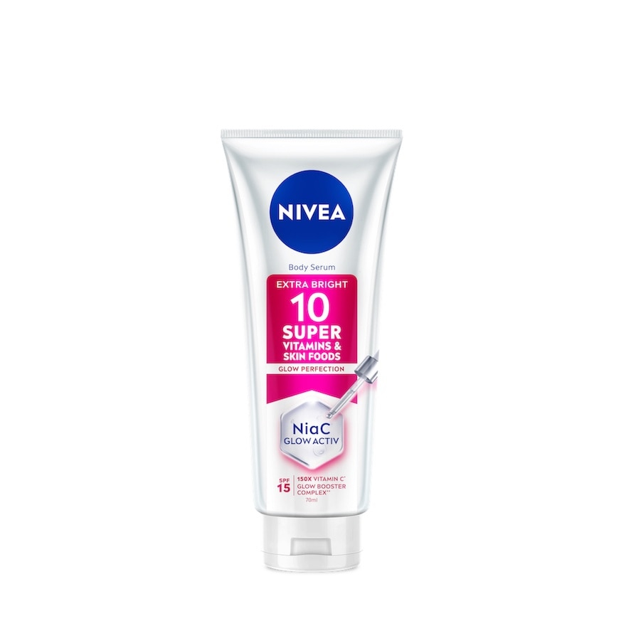 Extra Bright 10 Super Vitamins & Skin Foods Serum In Lotion 70ml